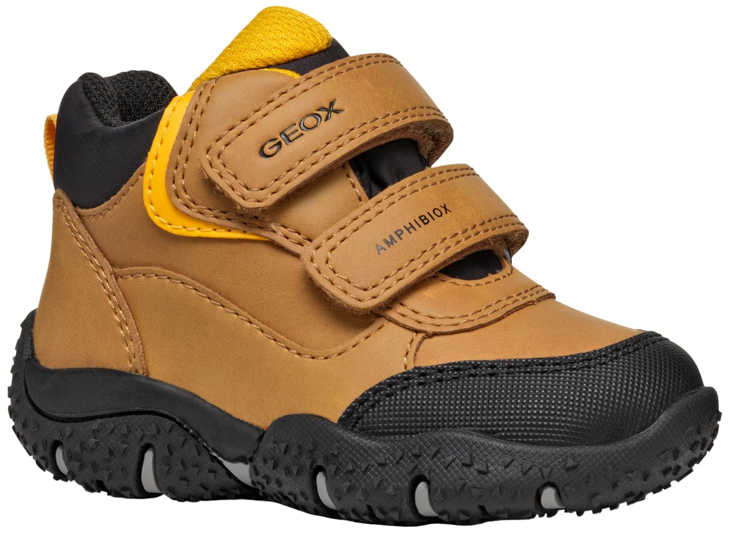 Geox Baby Baltic BOY B ABX A Sneaker, 3.5 UK Child Brown