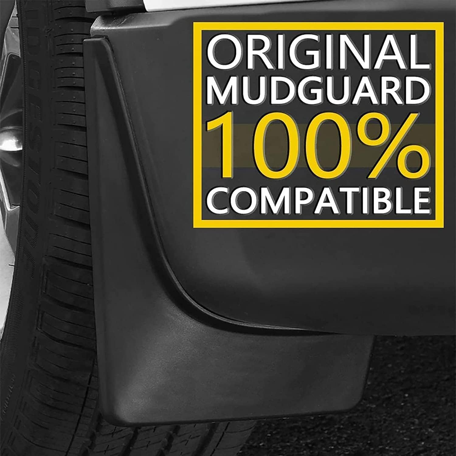 4 Pezzi Parafanghi per B-uick Encora/Opel Mokka X 2013-2019,Paraspruzzi Anteriori Posteriori, Impermeabile Paraschizzi Guardie Parafanghi,Auto Decorativi Accessori
