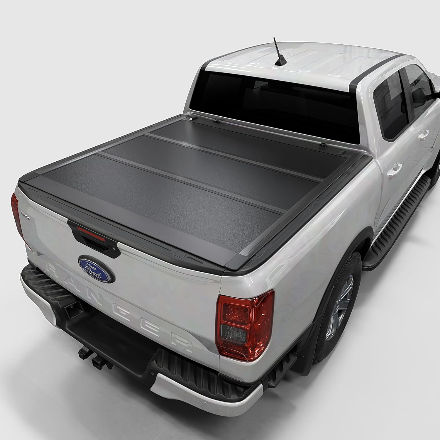 Toptiny Hard Folding Truck Bed Tonneau Cover|THTF032| Fits 2019-2026 Ford Ranger 5' 1" Bed (61")