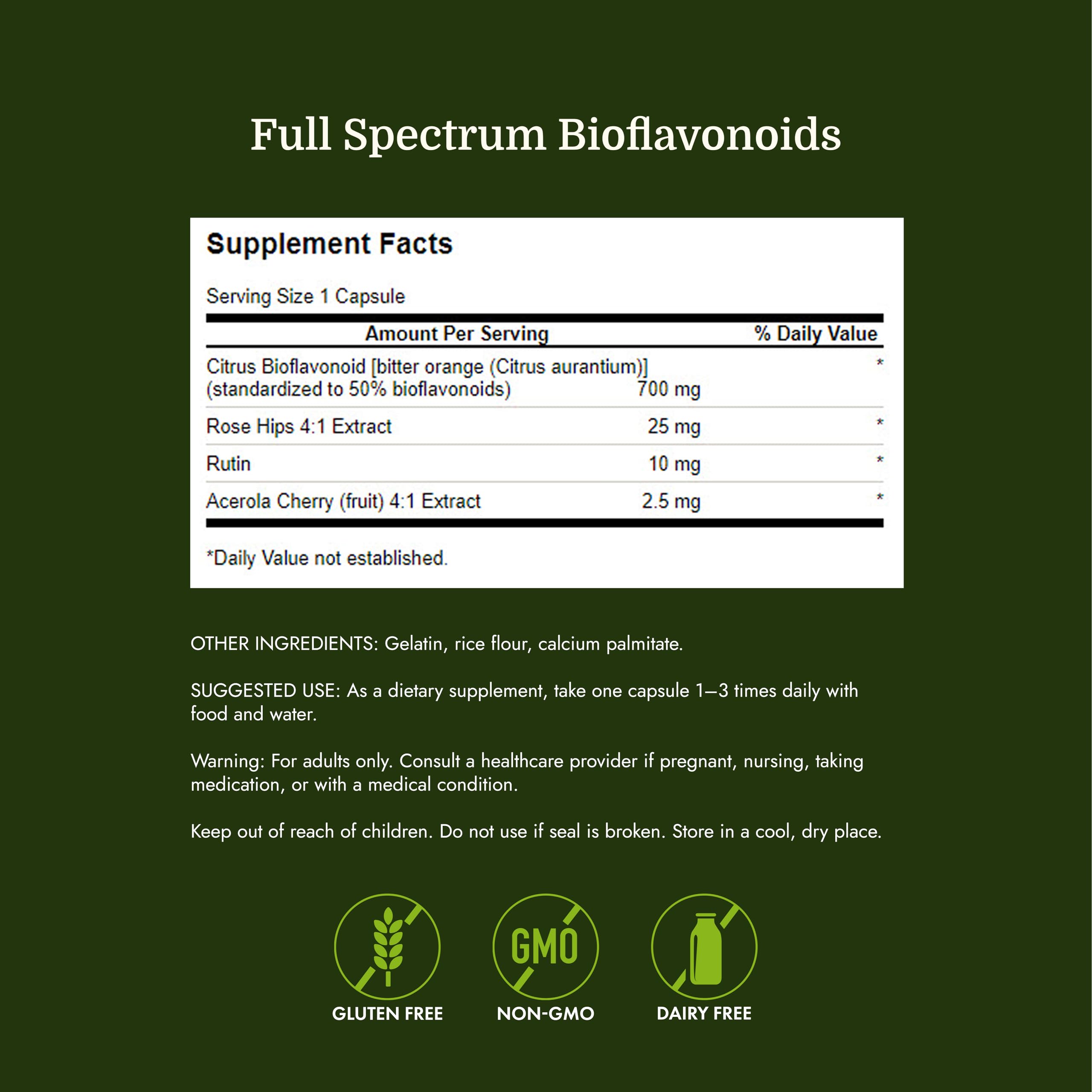 Swanson Full Spectrum Citrus Bioflavonoid Complex, 250 Capsules — Amazon image 4