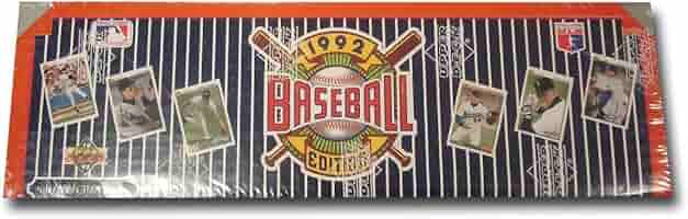 MLB 1992 Upper Deck Complete Factory Set, Trading Cards