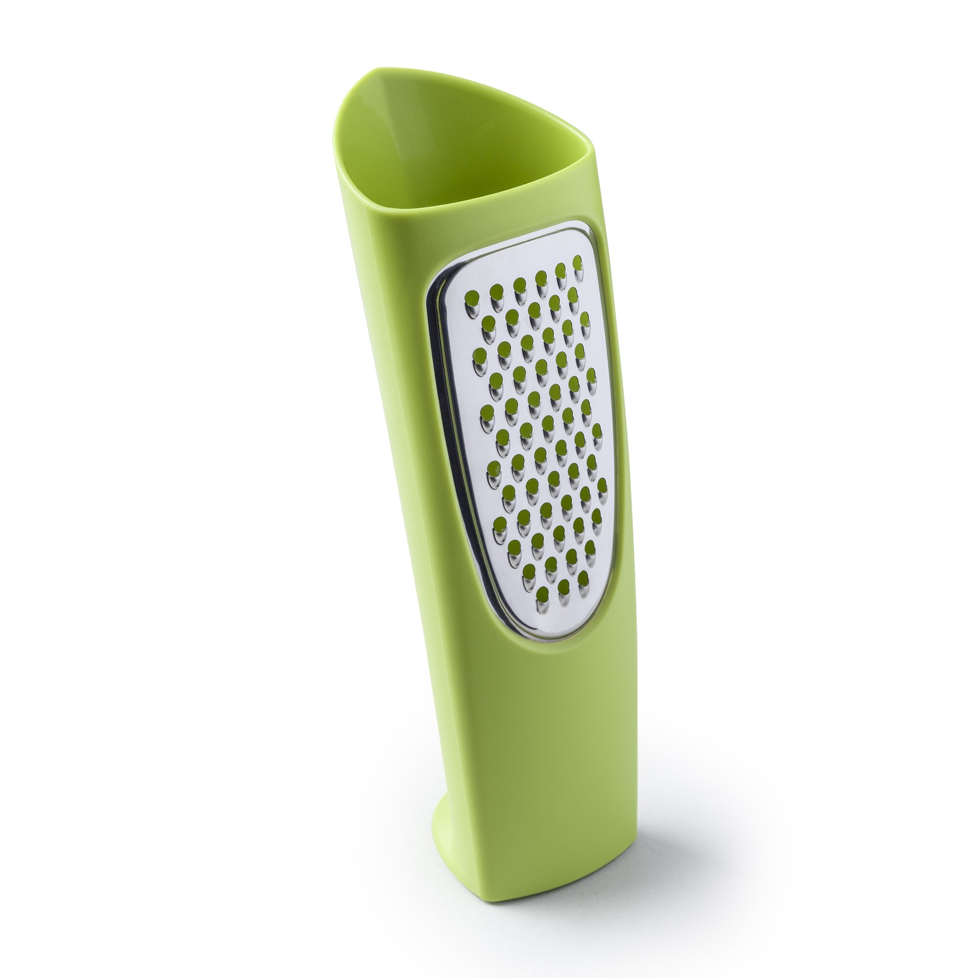 Zeal Lime H28l Grate And Shake Table Cheese Grater With Stainless Steel Blade And Non Slip Feet Plastic