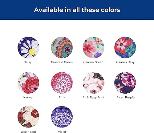 Miniatura 9 de Blueberry Pet - Collar de neopreno para perro con estampado floral suave y cómodo, más de 10 patrones