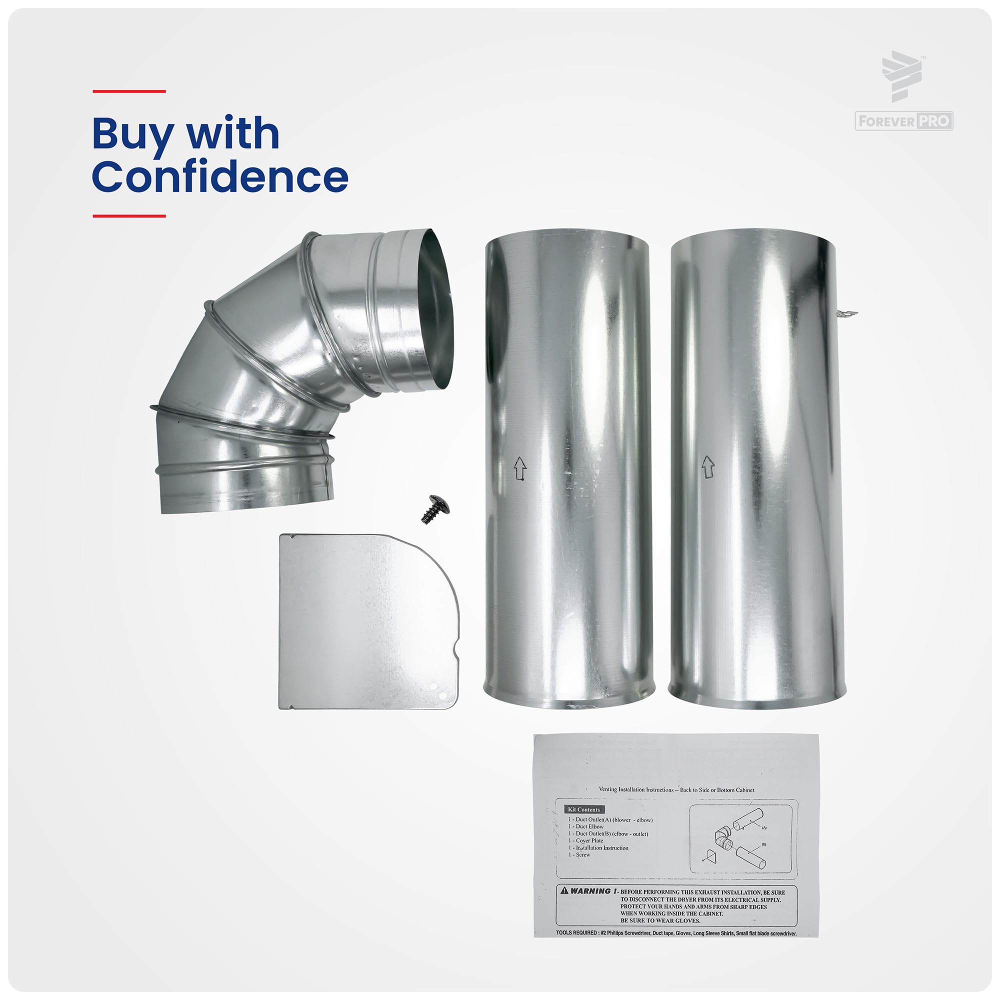 Amazon.com: ForeverPRO Dryer Vent Replacement for LG 3911EZ9131X
