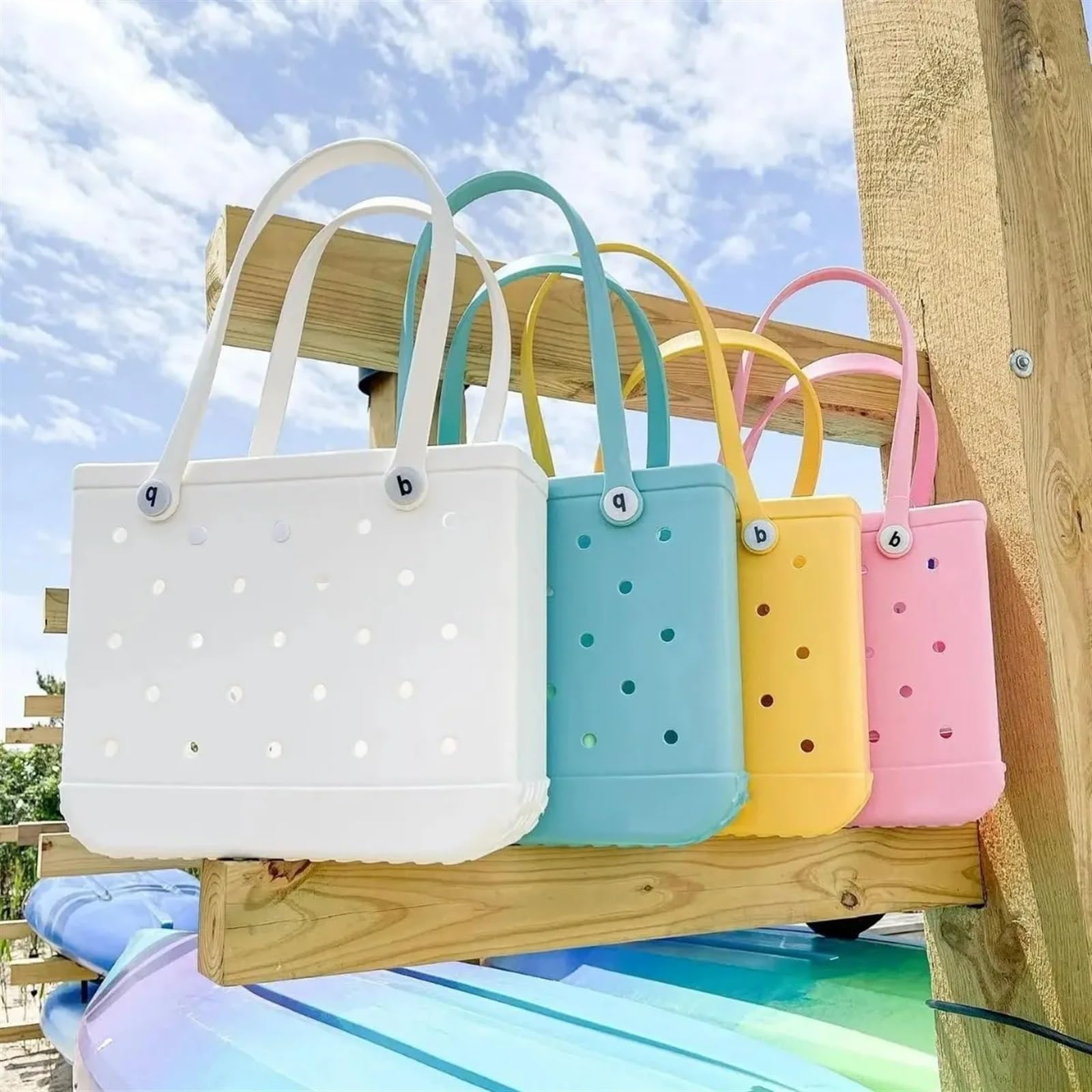Borsa Mare,Borse Mare Borsa da spiaggia impermeabile grande tote borsa a tracolla borsa da donna grande capacità borsa da viaggio moda donna tote da spiaggia borsa Bogg