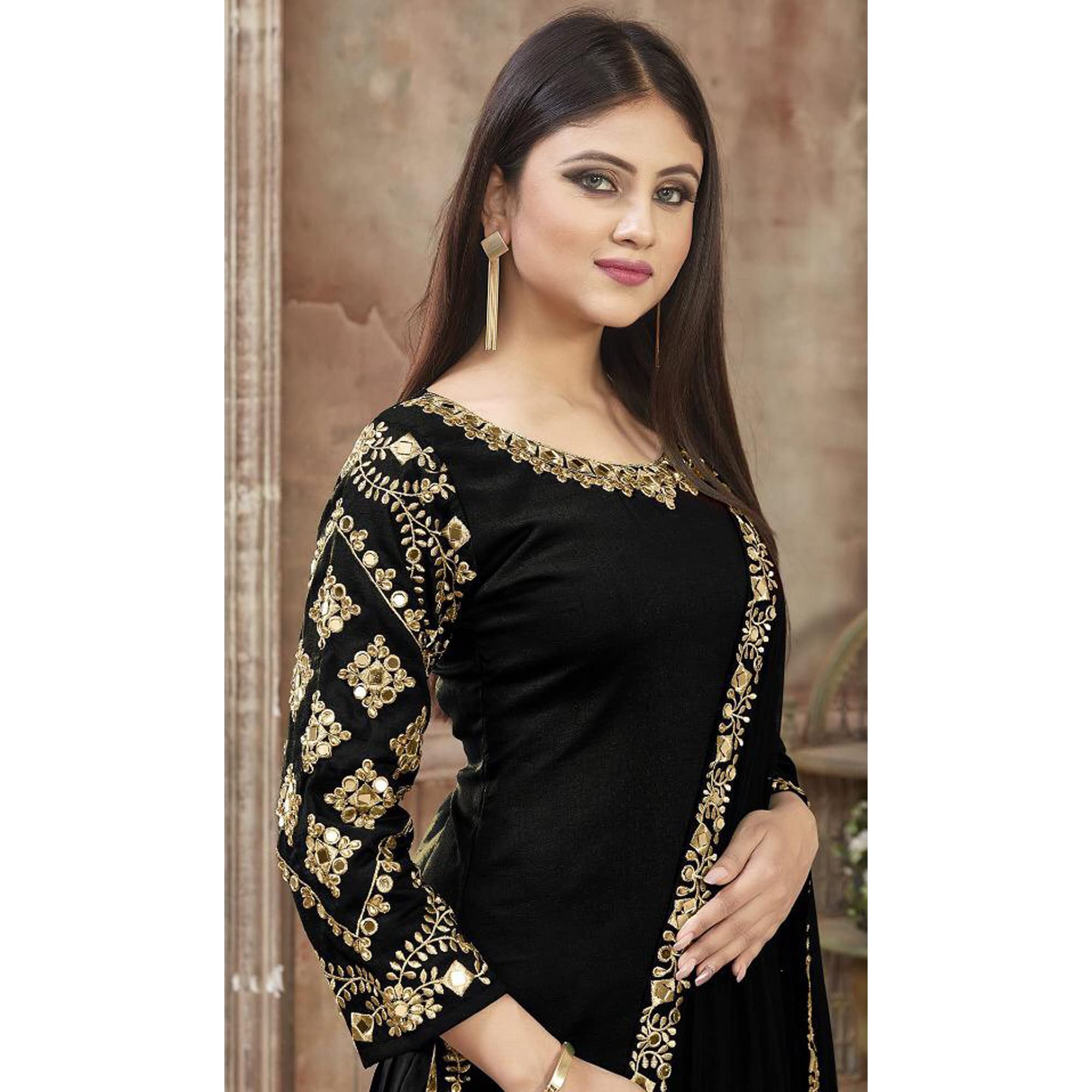 Robe de mariage en georgette Punjabi Patiyala Salwar Kameez