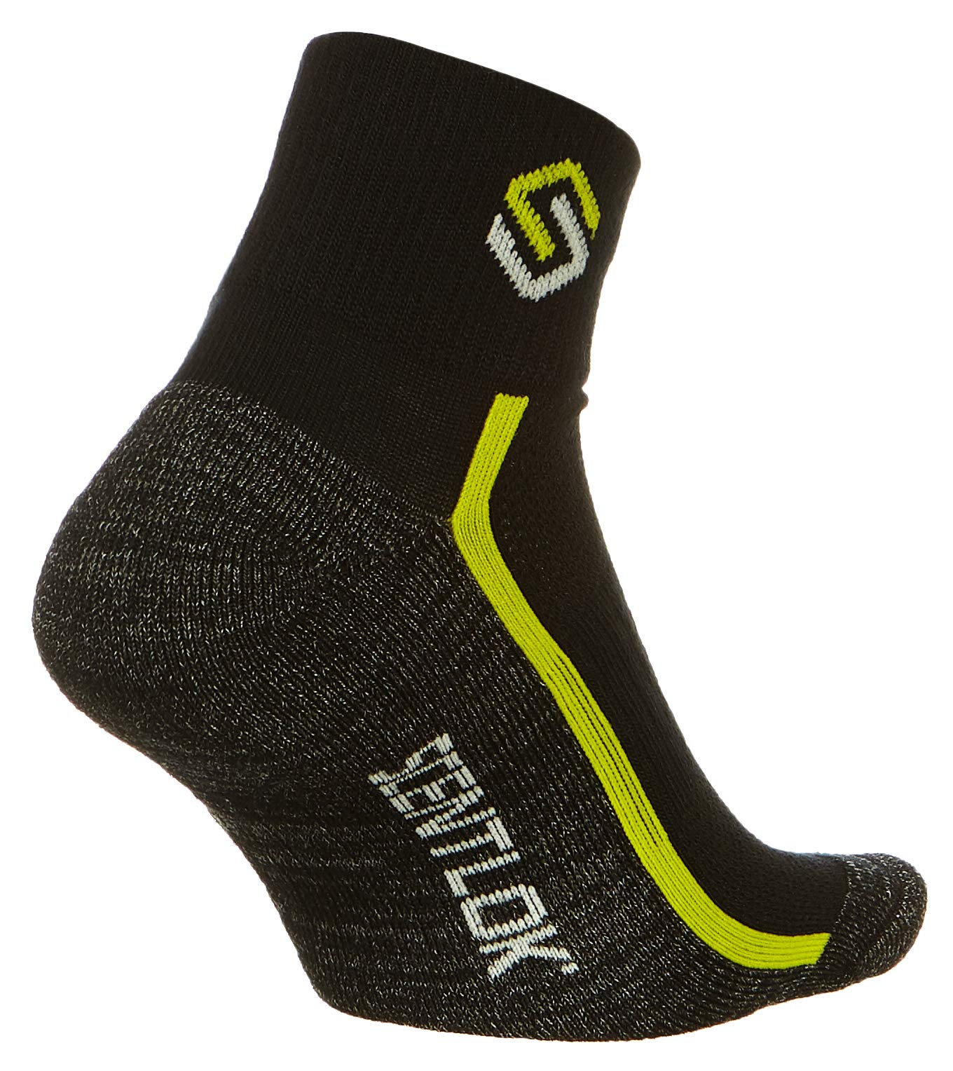 ScentLok Men's Ultralight Mini Sock (Large, Black)