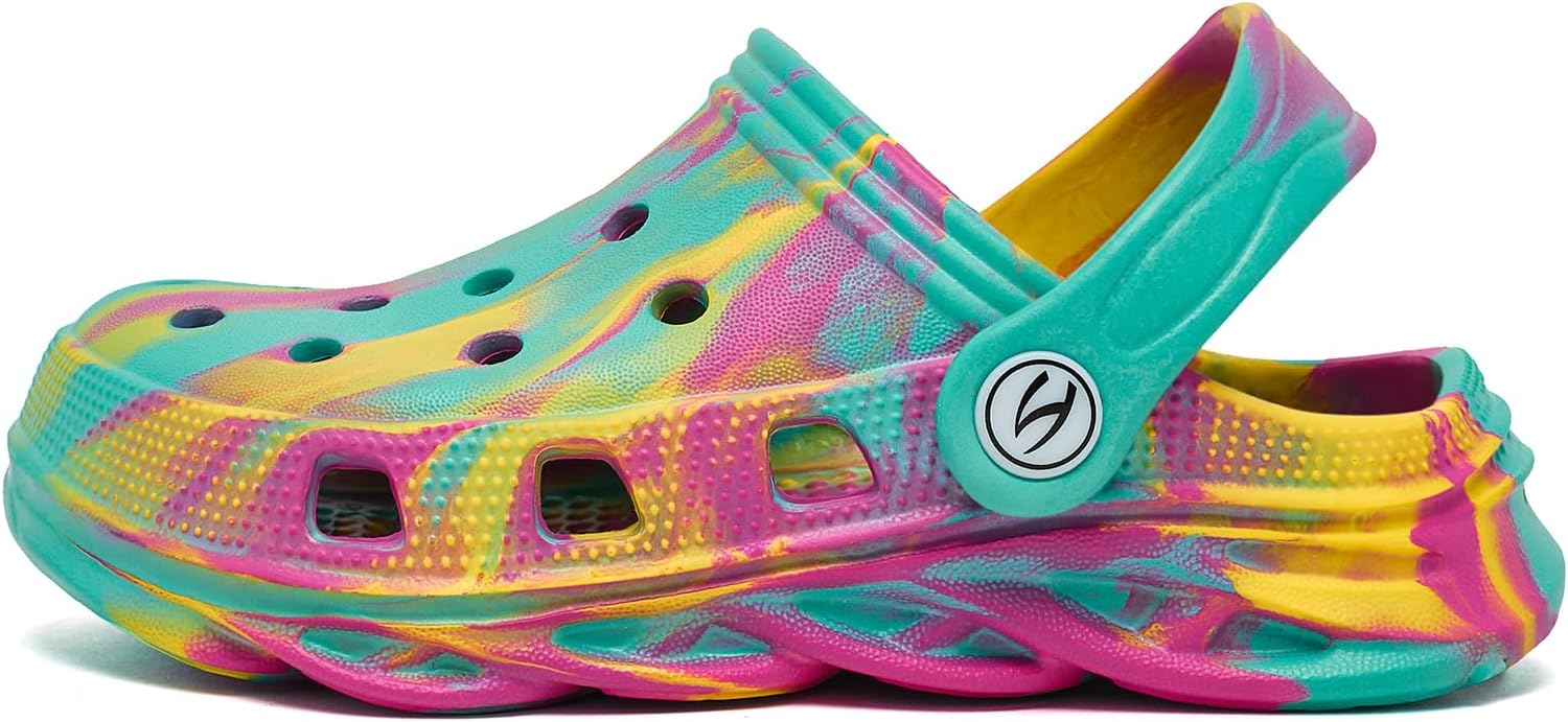 HOBIBEAR Boys and Girls Classic Graphic Garden Clogs Slip on Sandals Water Shoes(Toddler/Little Kids/Big Kids) - Image 3