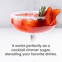 Vista 3 de The Sugar Lab Azúcar de confitería – Azúcar extra grueso – 1 libra – Con AA – Cristales de azúcar para hornear y decoraciones de cupcakes