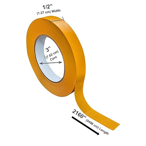 Miniatura 2 de Bartovation Paquete variado de cintas de etiquetado Science Label, 2160 pulgadas de largo x 1/2 pulgada de ancho, núcleo de 3 pulgadas de diámetro