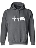 zerogravitee Heartbeat of a Gamer 2 Adult Hooded Sweatshirt