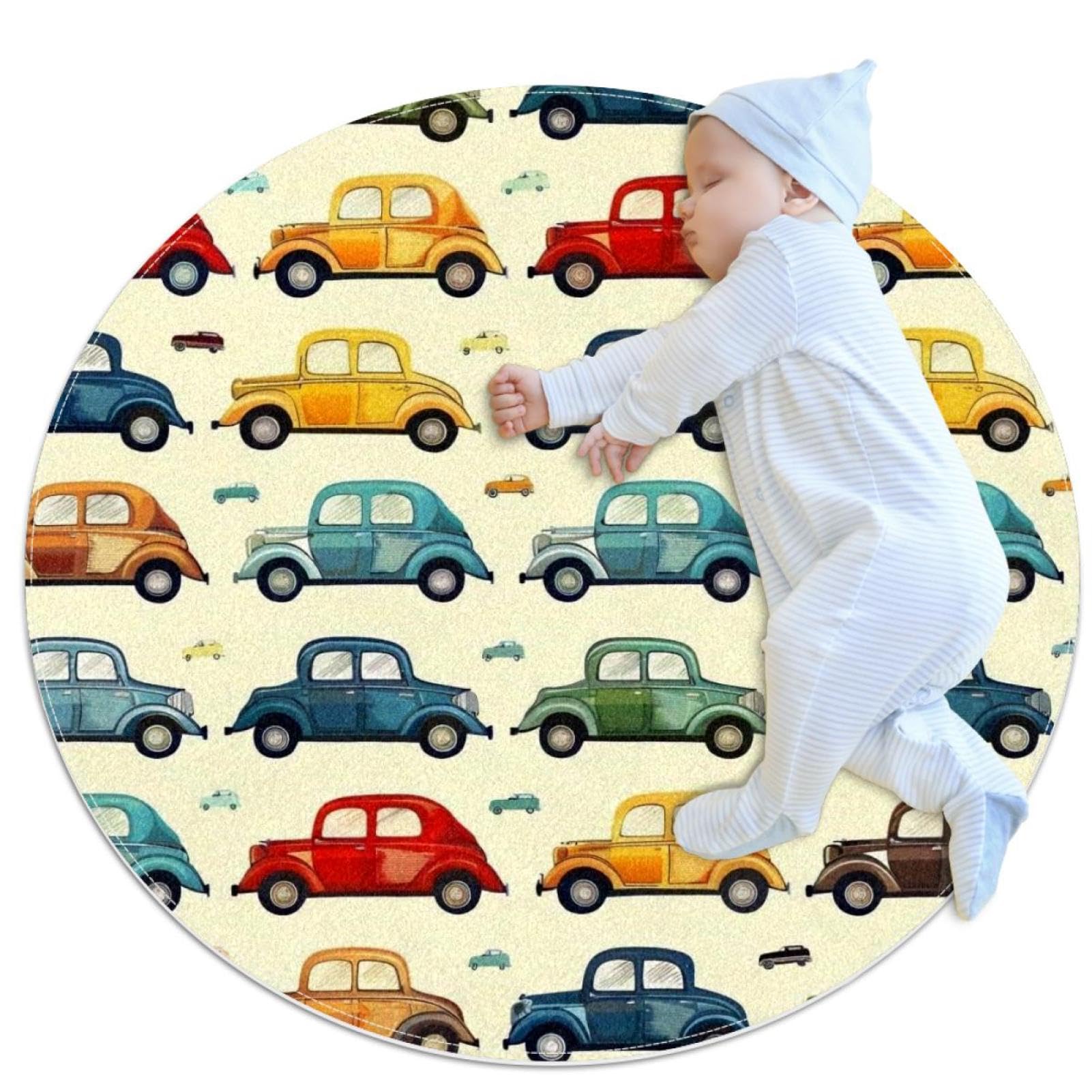 Tapis de salle de bain plumes de paon pour chambre d'enfant