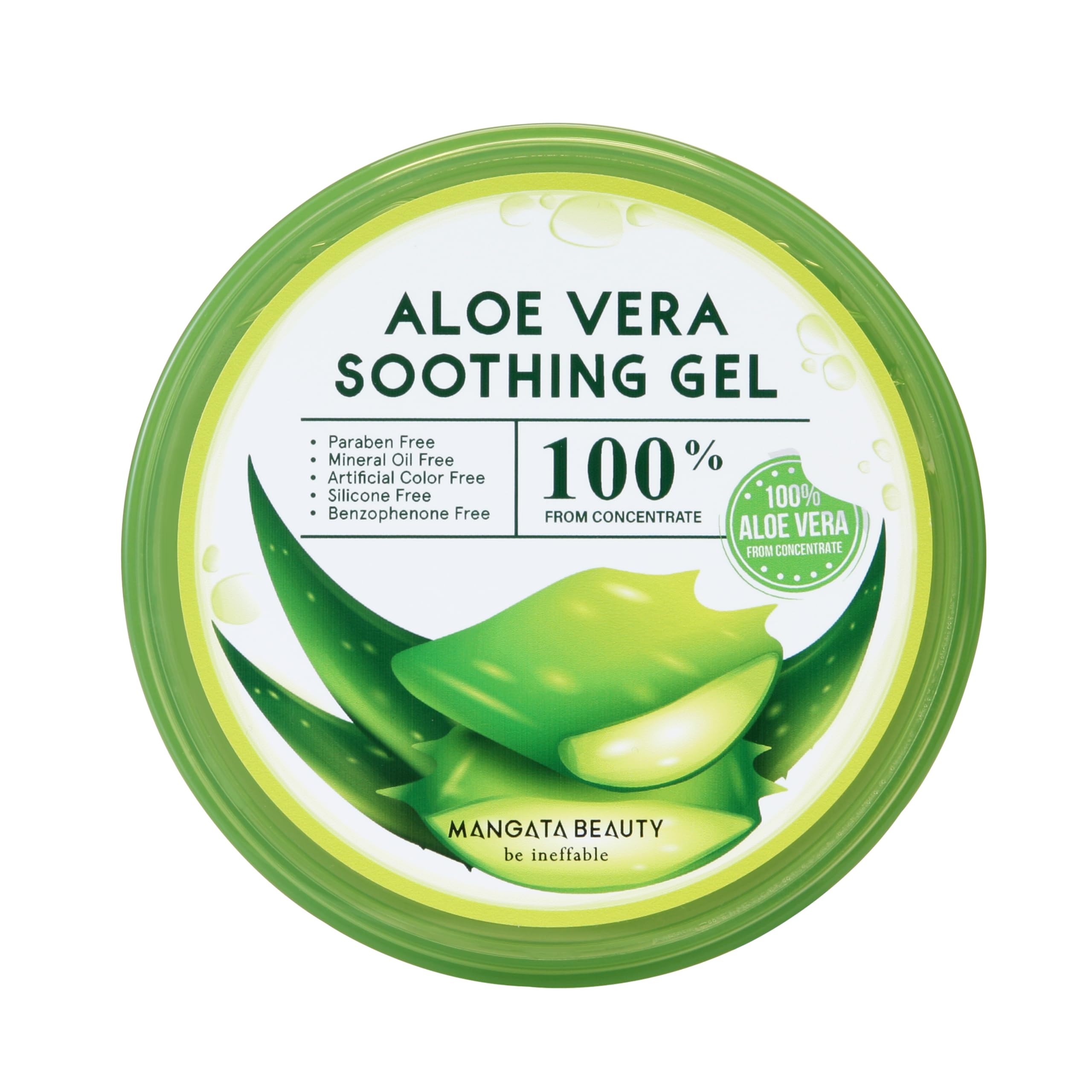 Amazon.com : Mangata Beauty Aloe Vera Soothing Gel 100 Percent