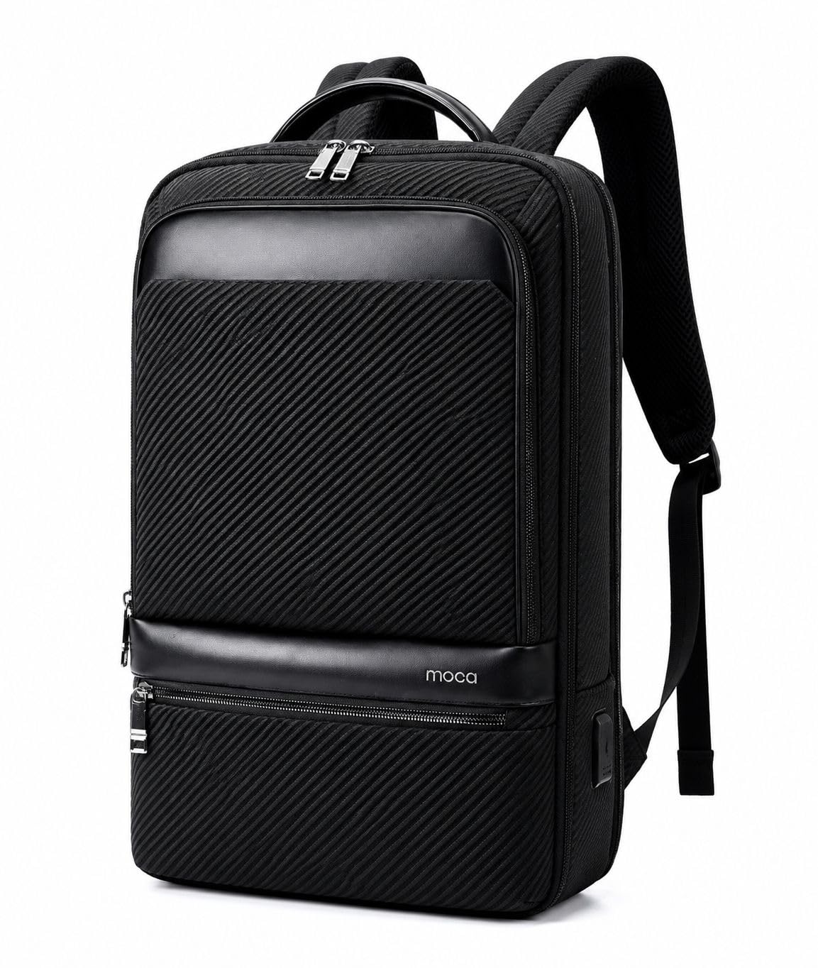 Laptop Backpack for Men, Office & Business Use Backpack with Padded Laptop Compartment, Professional Slim Work Backpack for Travel & Daily Use-image-19