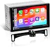 BOSS Audio Systems Elite Series BE7ACP.XC Car Stereo - CarPlay, Android Auto, SiriusXM, 7 Inch Touchscreen, Bluetooth, No CD DVD Player, Backup Camera