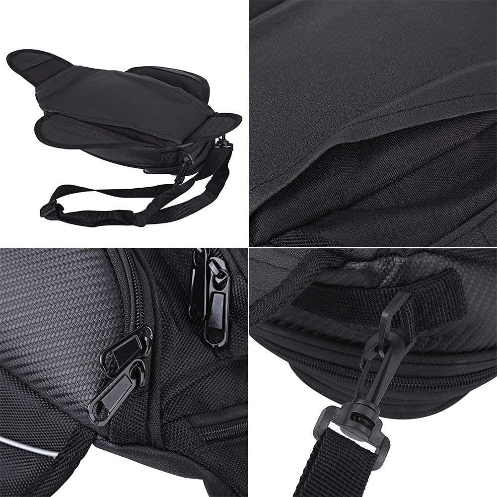 Ejoyous Tankrucksack Motorrad, Rucksack Wasserdicht Universal Motorcycle Magnetic Tank Bag High Wear 1680D Oxford Stoff Tanktasche Tasche Beintasche