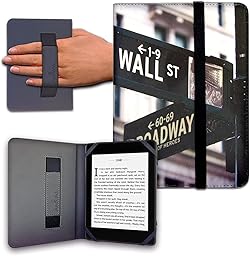 Funda para Libro electrónico eReader eBook de 6 Pulgadas - Woxter, Tagus, BQ, Energy, SPC, Inves, Papyre, Wolder, Nolim - 6" Universal - elástico (67)