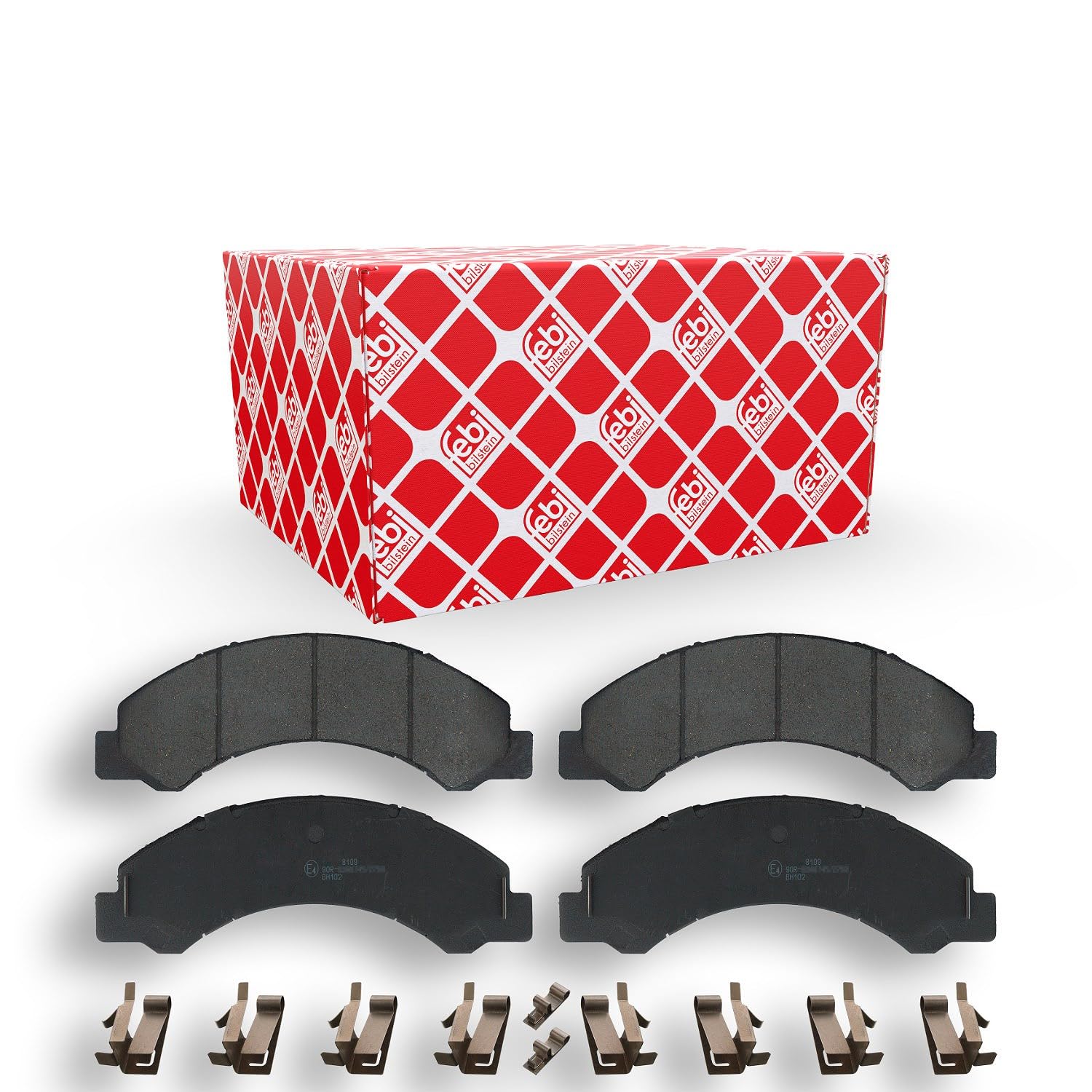 16952 FEBI BILSTEIN Brake Pad Set, disc brake for TOYOTA