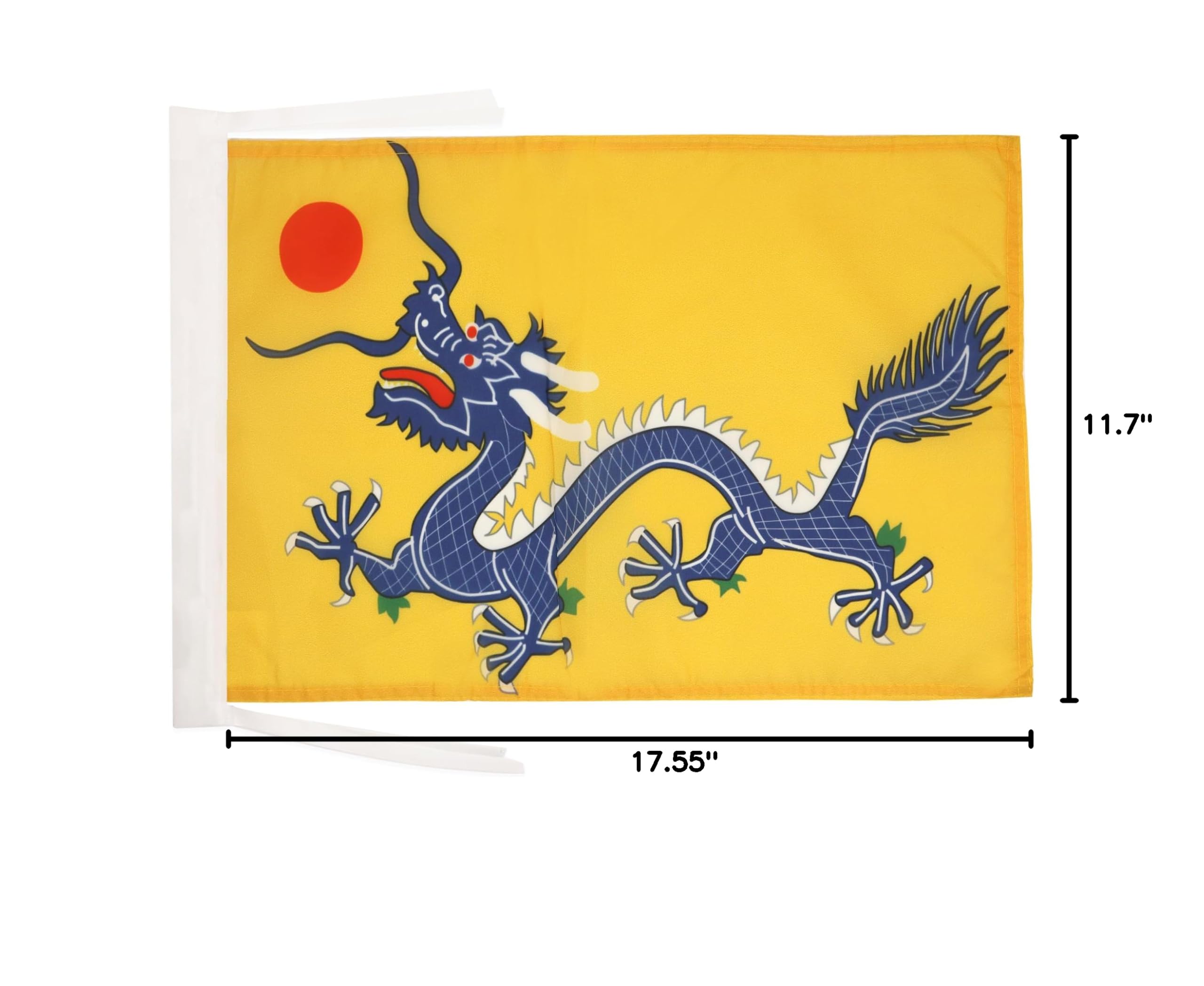 AZ FLAG Bandera de ESPAÑA SIN Armas 45x30cm - BANDERINA ESPAÑOLA SIN Escudo 30 x 45 cm cordeles — view 122
