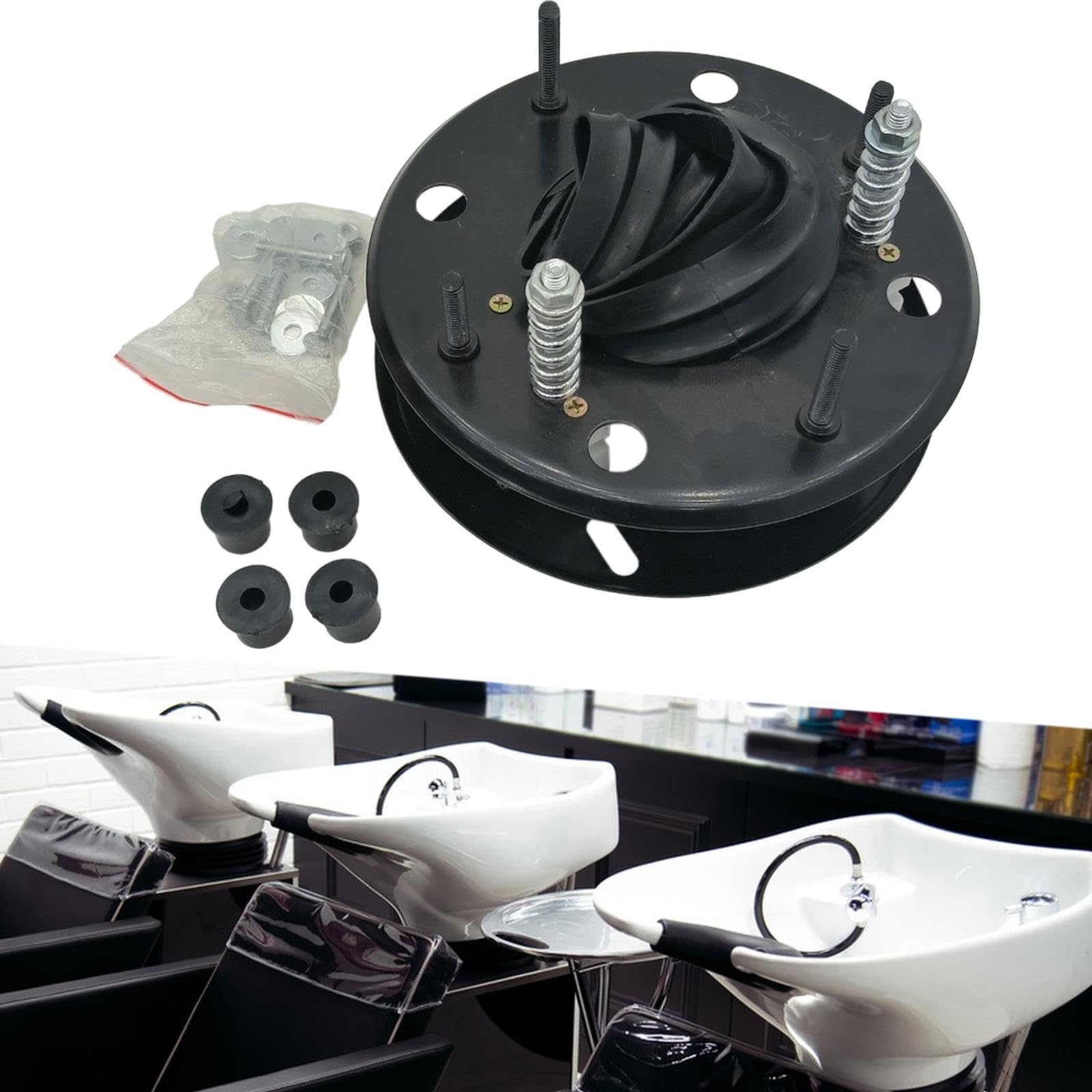 Mecanismo de inclinación para lavabo de peluquería, herramienta de inclinación con envoltura de goma, 21 cm de diámetro, pieza de repuesto para, Accesorios de 19.9 mm