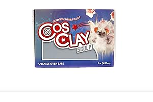 Sculpt Medium Firm Gray: The Flexible Polymer Clay for All Your Creative Needs