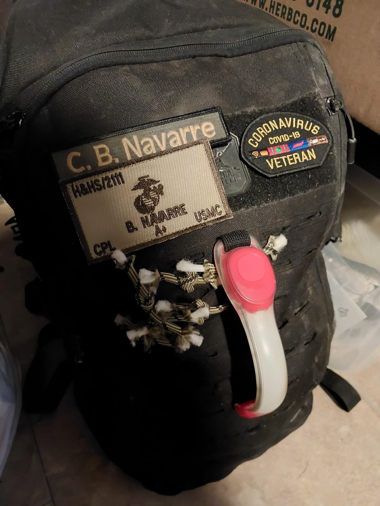 Flak Jacket Identification Patch/Tag