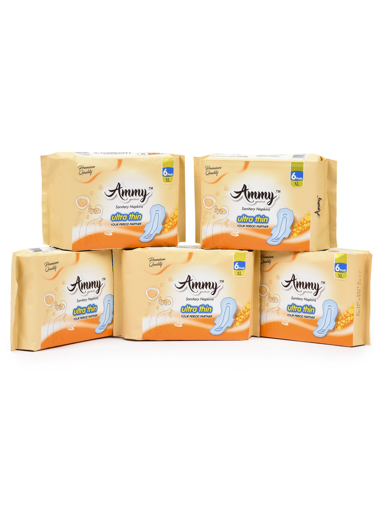 Ammy Set Of 6 Xl Ultra Thin Sanitary Pads (Pack Of 5) (B07114Y1FT) Amazon Price History, Amazon Price Tracker