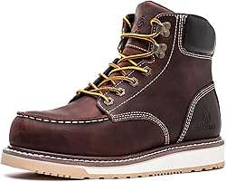 Waterproof Steel/Soft Moc Toe Classic Fashion Safety Work…