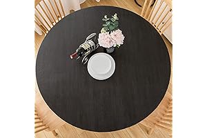 Libereccoo Outdoor Round Fitted Tablecloth Waterproof