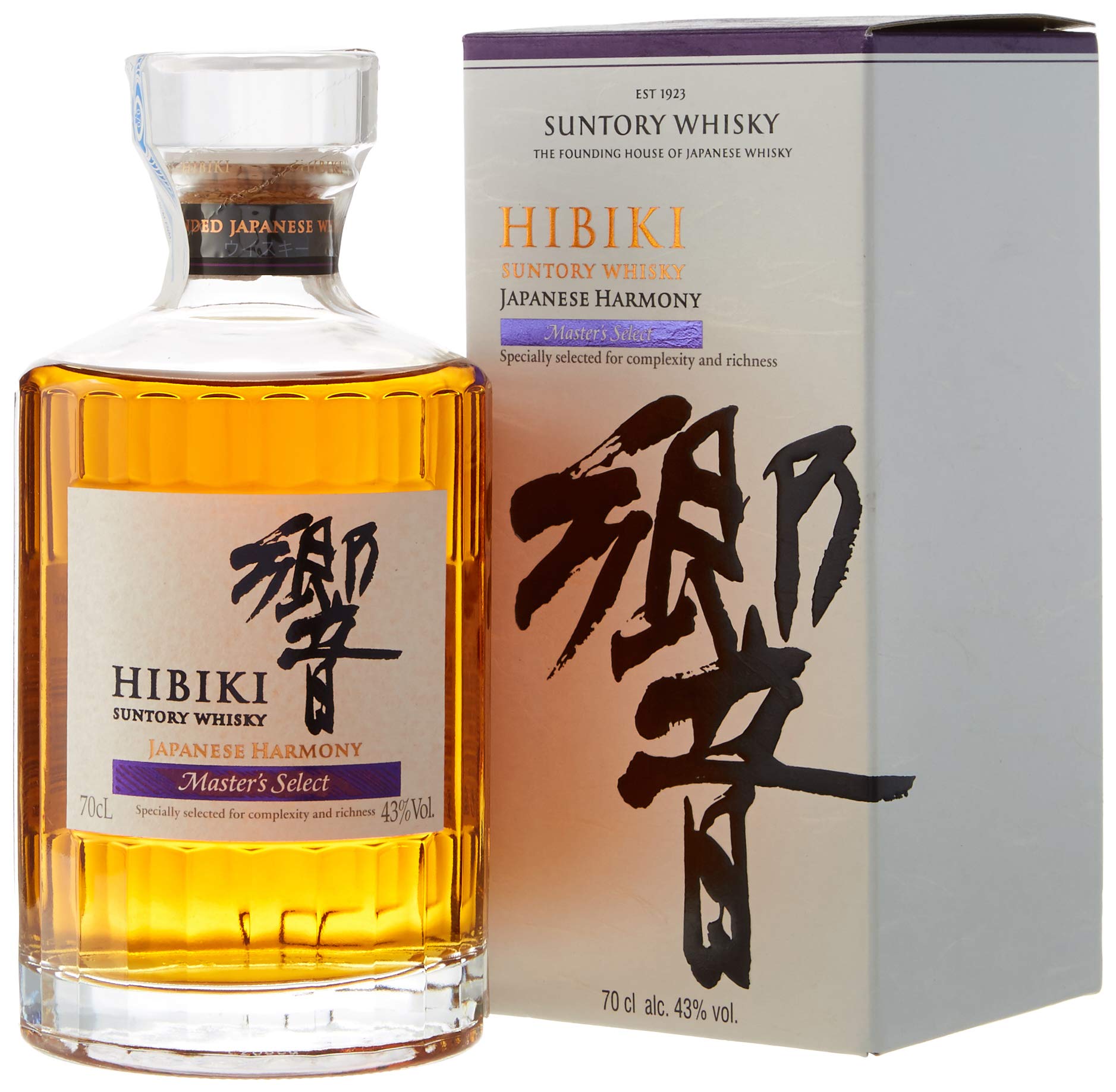 響 JAPANESE HARMONY Master’s Select 700ml Hibiki Harmony Master's Select, 700 ml : Amazon.es: Alimentación y