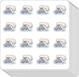 Cruise Vacation Ship Planner Stickers, 0.5in Monthly Scrapbooking Arts Crafting 208-Pack