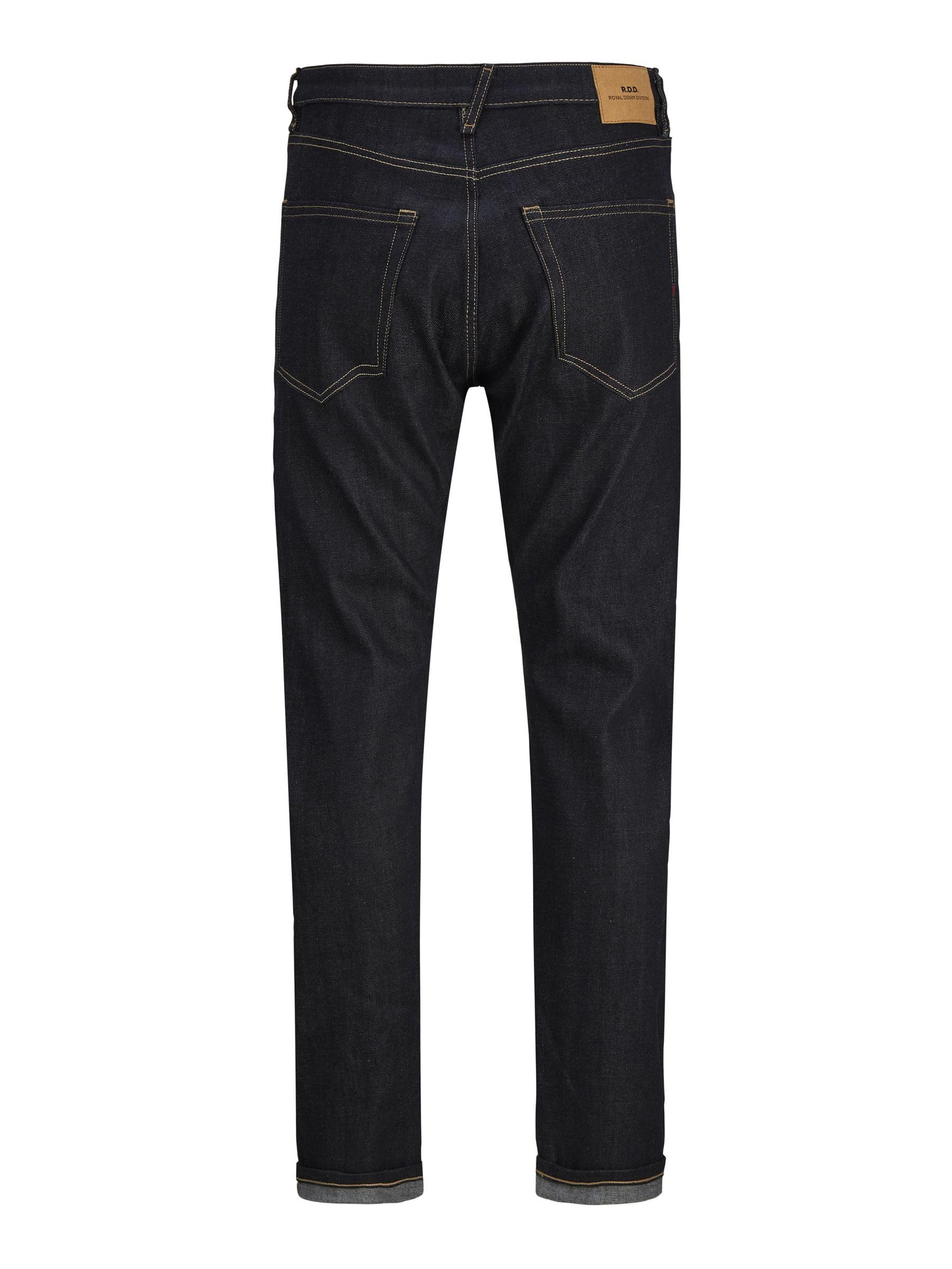JACK & JONES Relaxed Fit Jeans RDD Royal RI 324 Selvedge Relaxed Fit Jeans