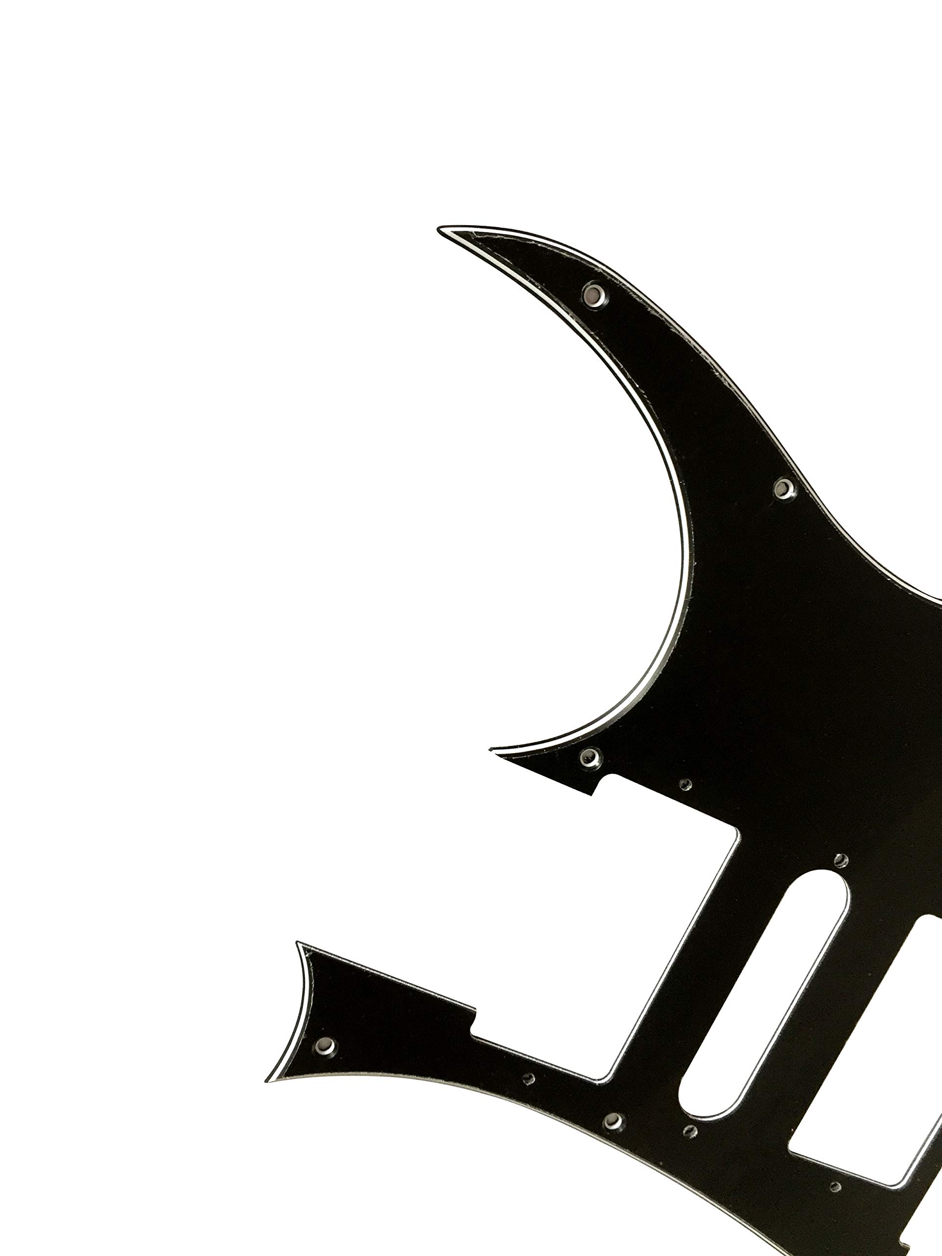 Guitar Parts For Ibanez RG 350 DX Style Guitar Pickguard (3 Ply Black)