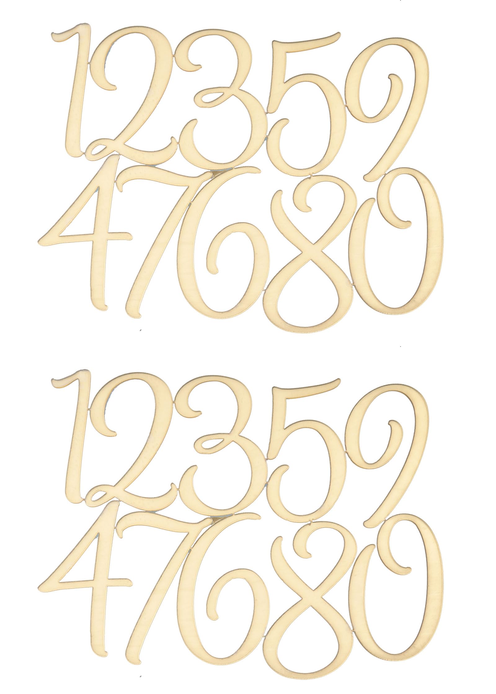 Teaaha 37 pezzi, lettere acriliche, per torte, decorazioni per torte, numeri da 0 a 9 e dalla A alla Z, set di lettere maiuscole, decorazione per compleanni, matrimoni, anniversari, feste (oro