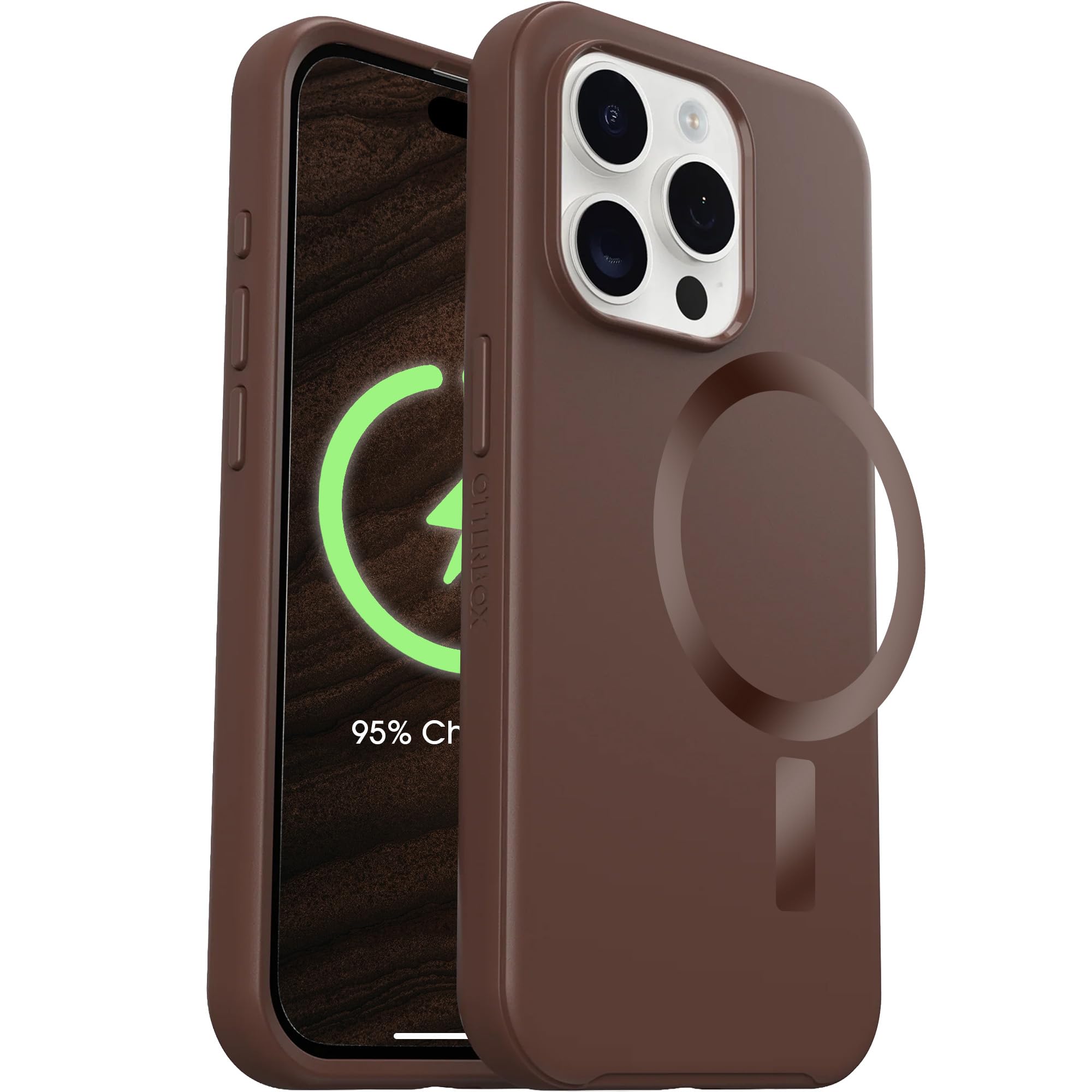 Amazon.com: OtterBox iPhone 15 Pro – Symmetry Series Case - Brown