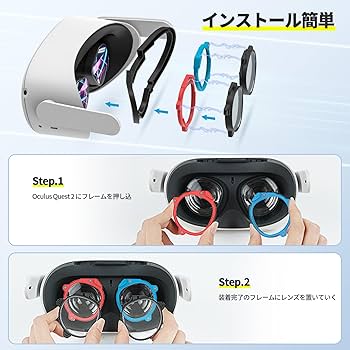 【レンズの縁に割れあり】quest3s 乱視対応 オーダーメイド 近視補正レンズ for Meta Quest3S