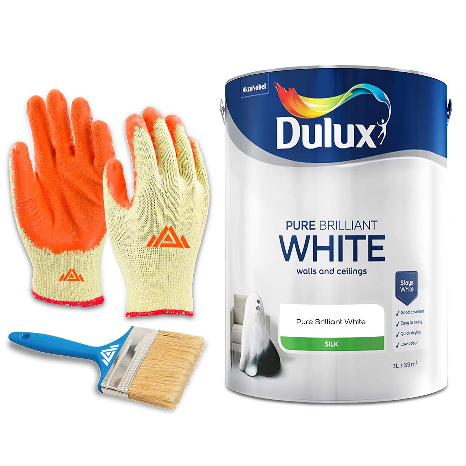 PERFECTONISH Dulux Paint For Walls & Ceilings Pure Brilliant White