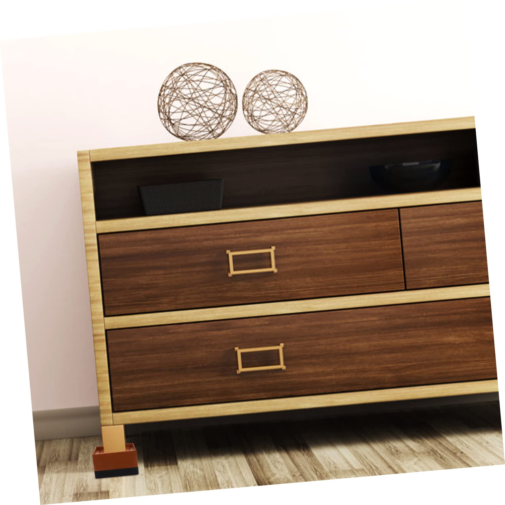 4piezas Elevadores De Cama Resistentes para Sillas Sofás y Escritorios Antideslizantes para Elevar Muebles El Hogar o Dormitorio
