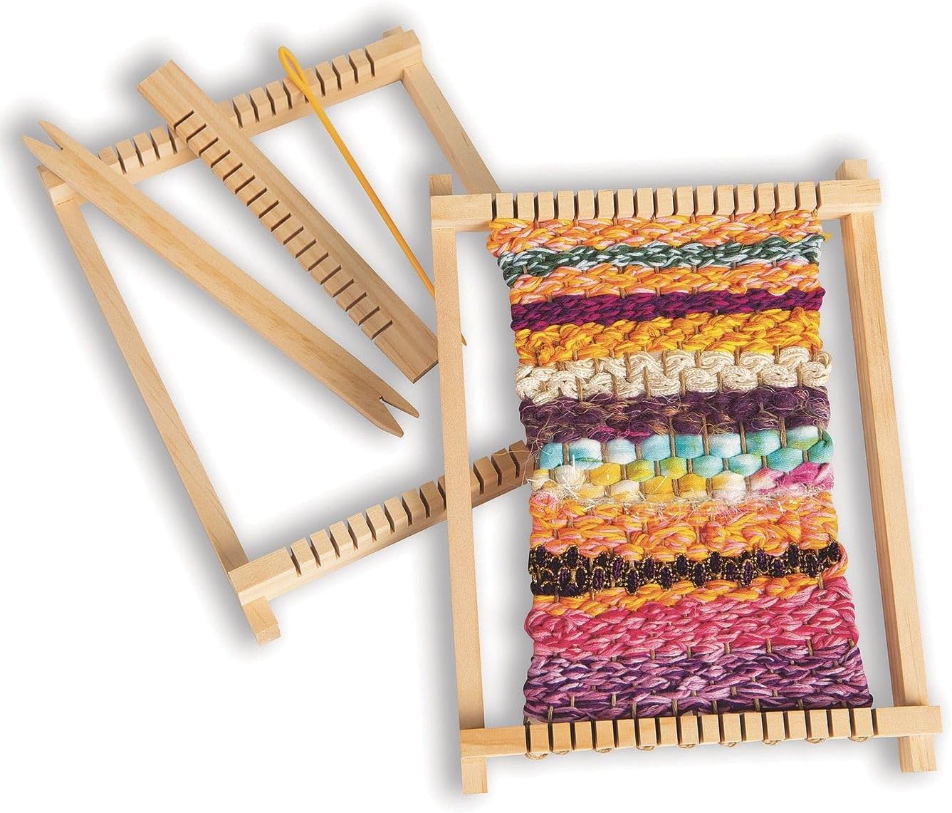 S&S Worldwide Wood Weaving Frame & Accessories