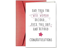Funny Retirement Card for Women: The Wise Women Retired