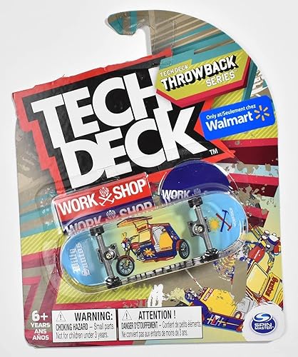 Tech Deck Throwback Series Workshop Willy Santos Ultra Rare Diapasón