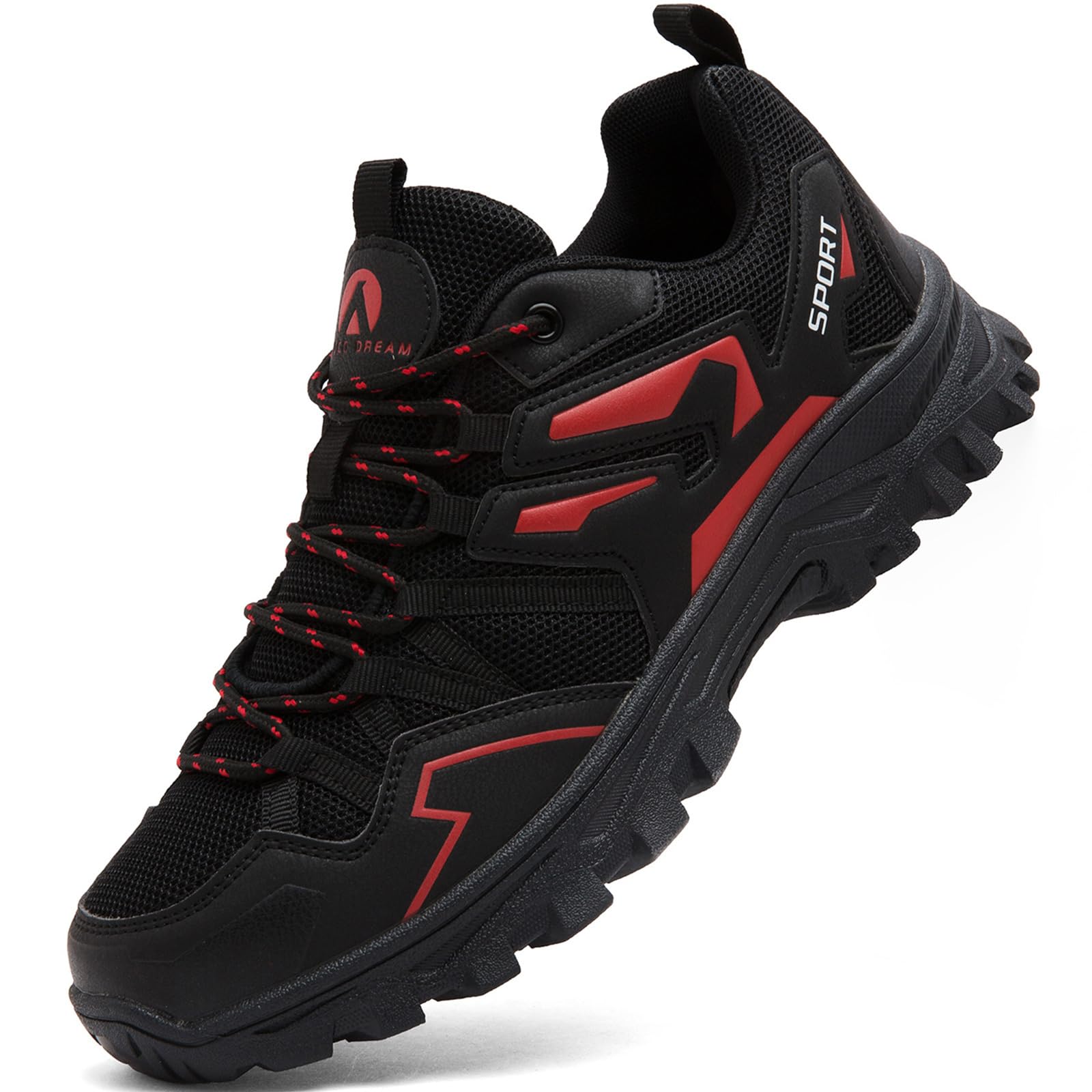 Mufanton Scarpe da Trekking Uomo Scarpe da Escursionismo ArrampicataSportive Antiscivolo All'aperto Traspiranti Passeggiate Trekking Fitness Running Sneakers