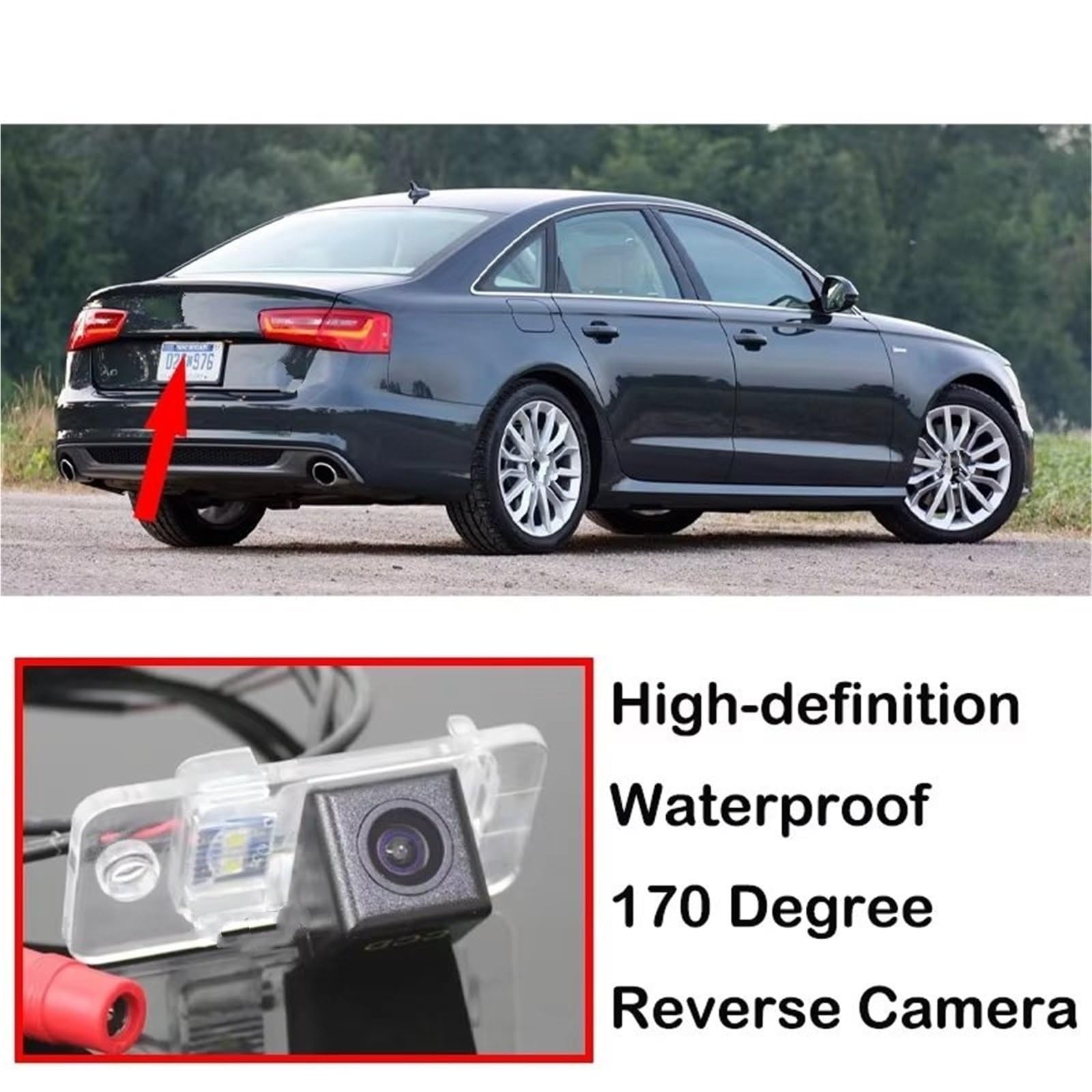 Caméra Recul Voiture pour A6 pour C6 S6