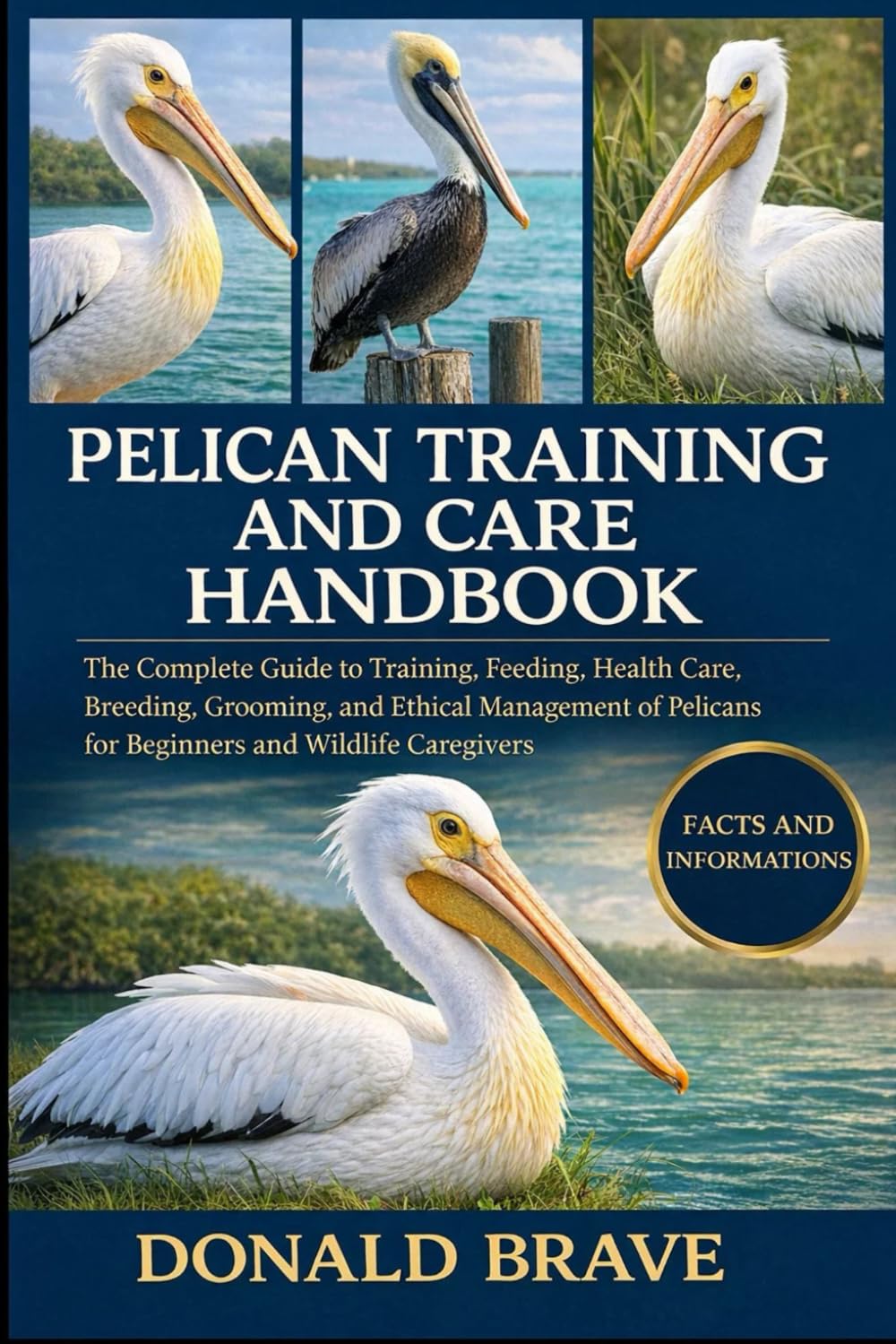 PELICAN TRAINING AND CARE HANDBOOK: The Complete Guide to Training, Feeding, Health Care, Breeding, Grooming, and Ethical Management of Pelicans for Beginners and Wildlife Caregivers.