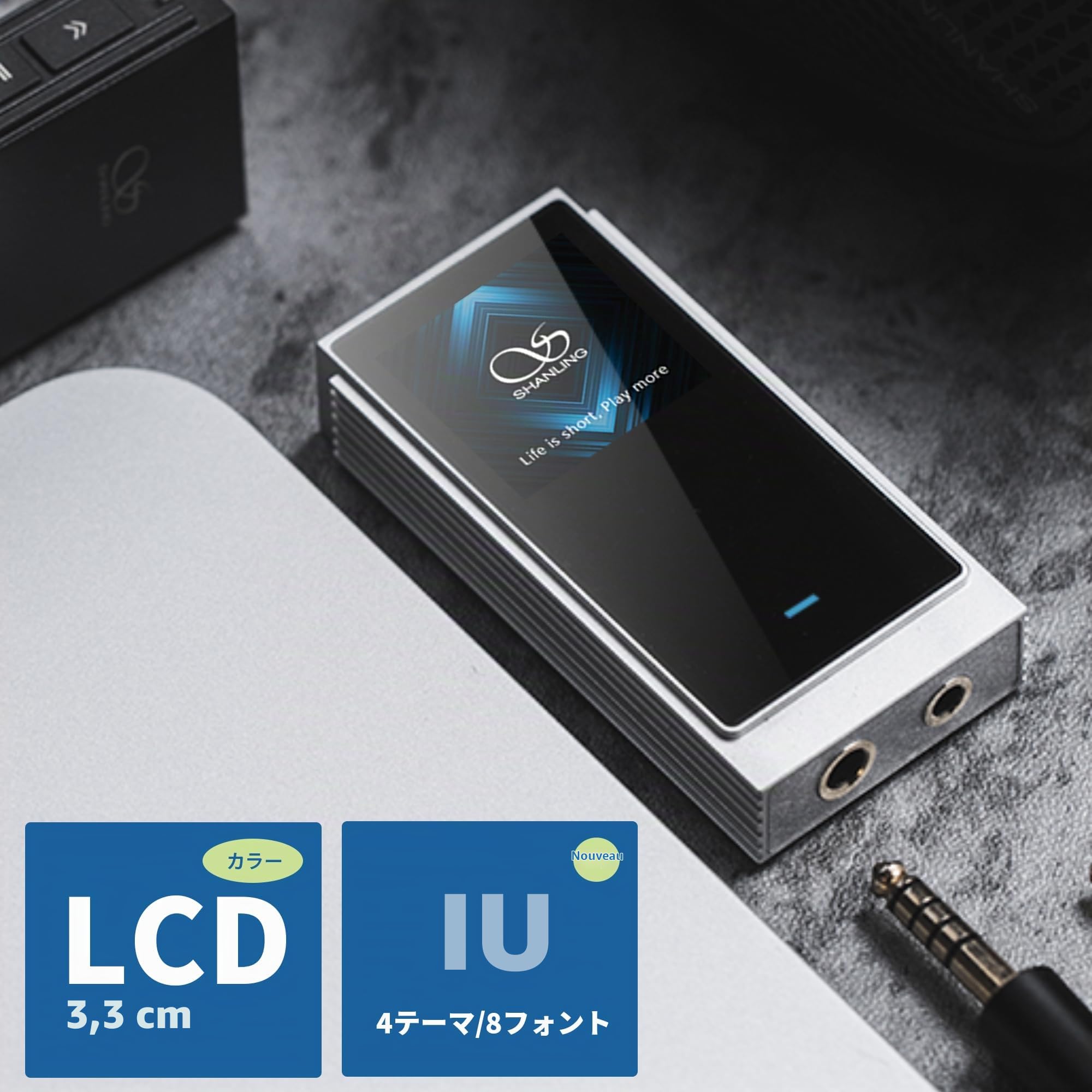 Shanling UA6 Dongle USB DAC et ampli (Noir)