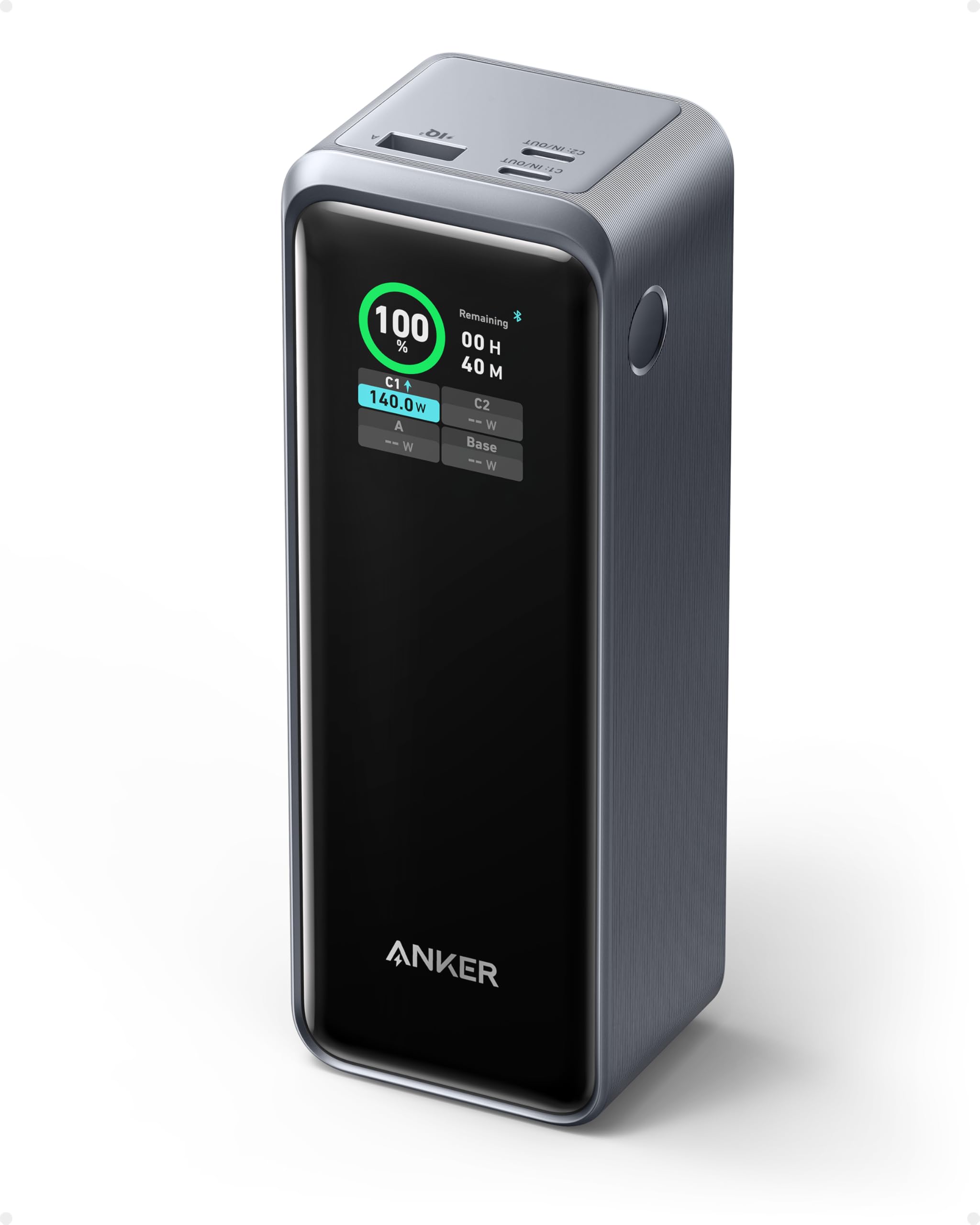 Anker Prime Batterie Externe 27 650 mAh, Chargeur Portable 250 W (99,54 Wh)