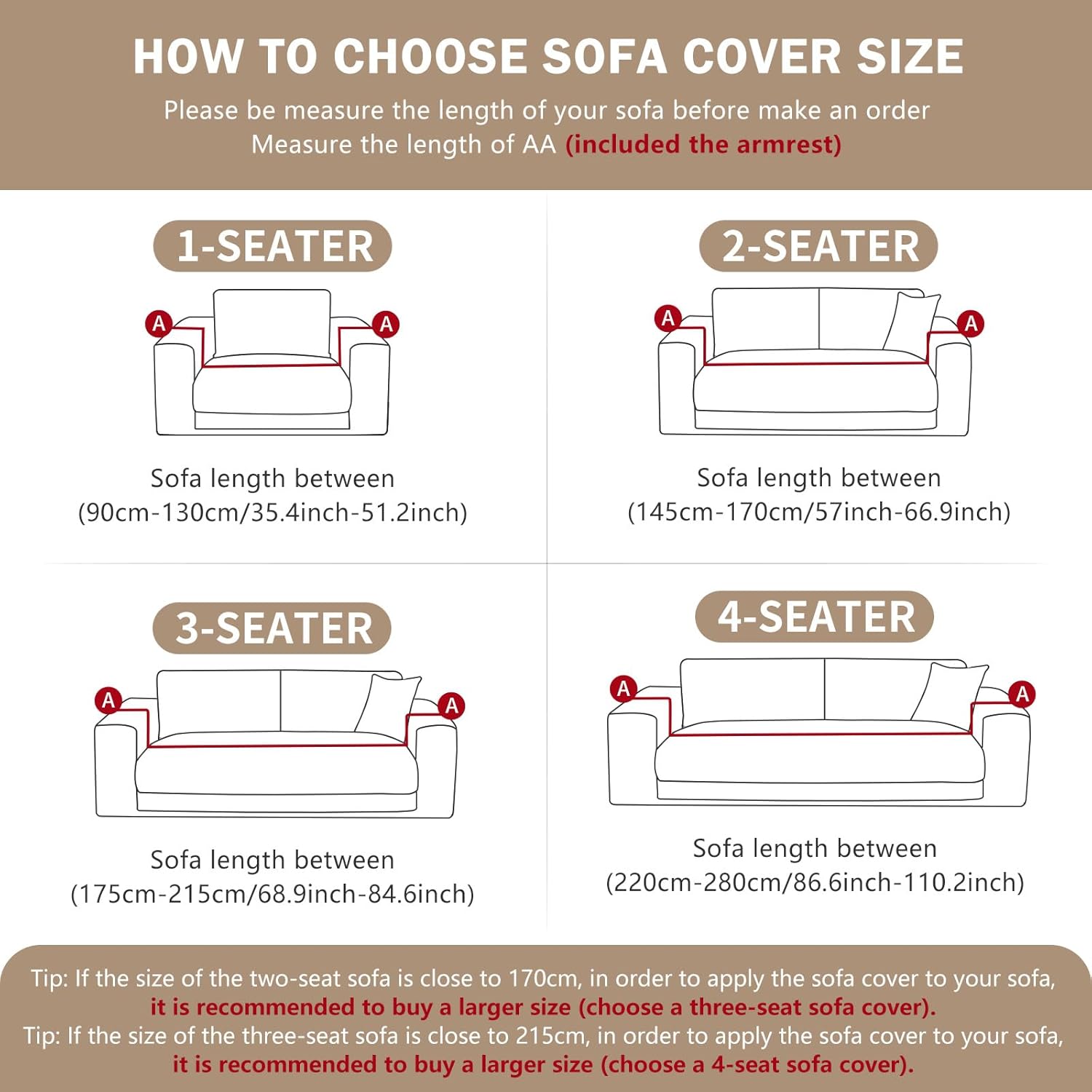 vctops Water Repellent Super Stretch Chair Sofa Slipcover Soft Leaf Jacquard Couch Sofa Cover Non-Slip Furniture Protector with Elastic Bottom for Kids, Pet (Green,Chair)