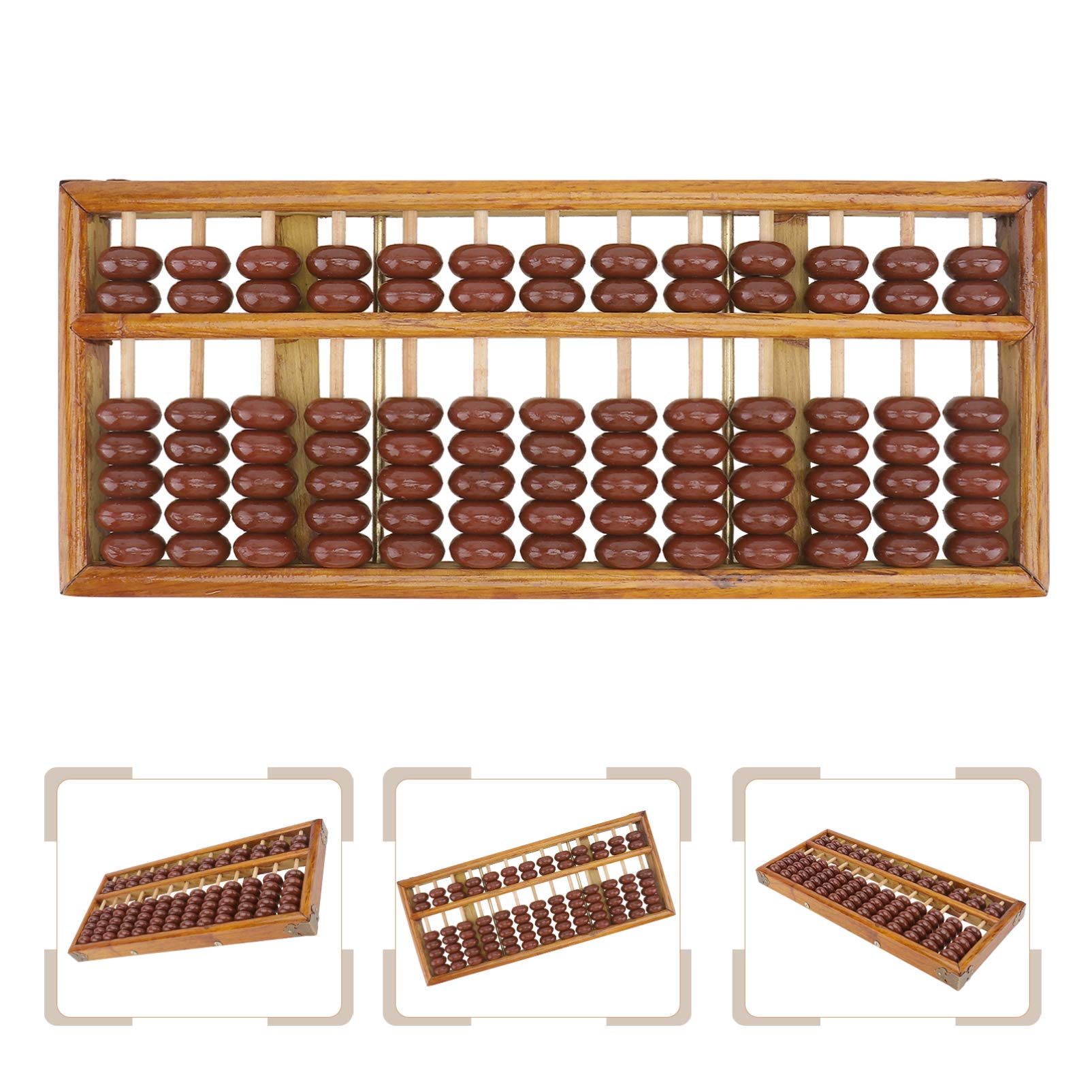 TOYANDONA 1stk Abakus Chinesische Vintage Abacus Student Abacus Rekenrek Abacus Holzrechenbrett Soroban Professionelle Abacus Chinesischer Soroban Perlen Arithmetik Kind Hölzern Zähler