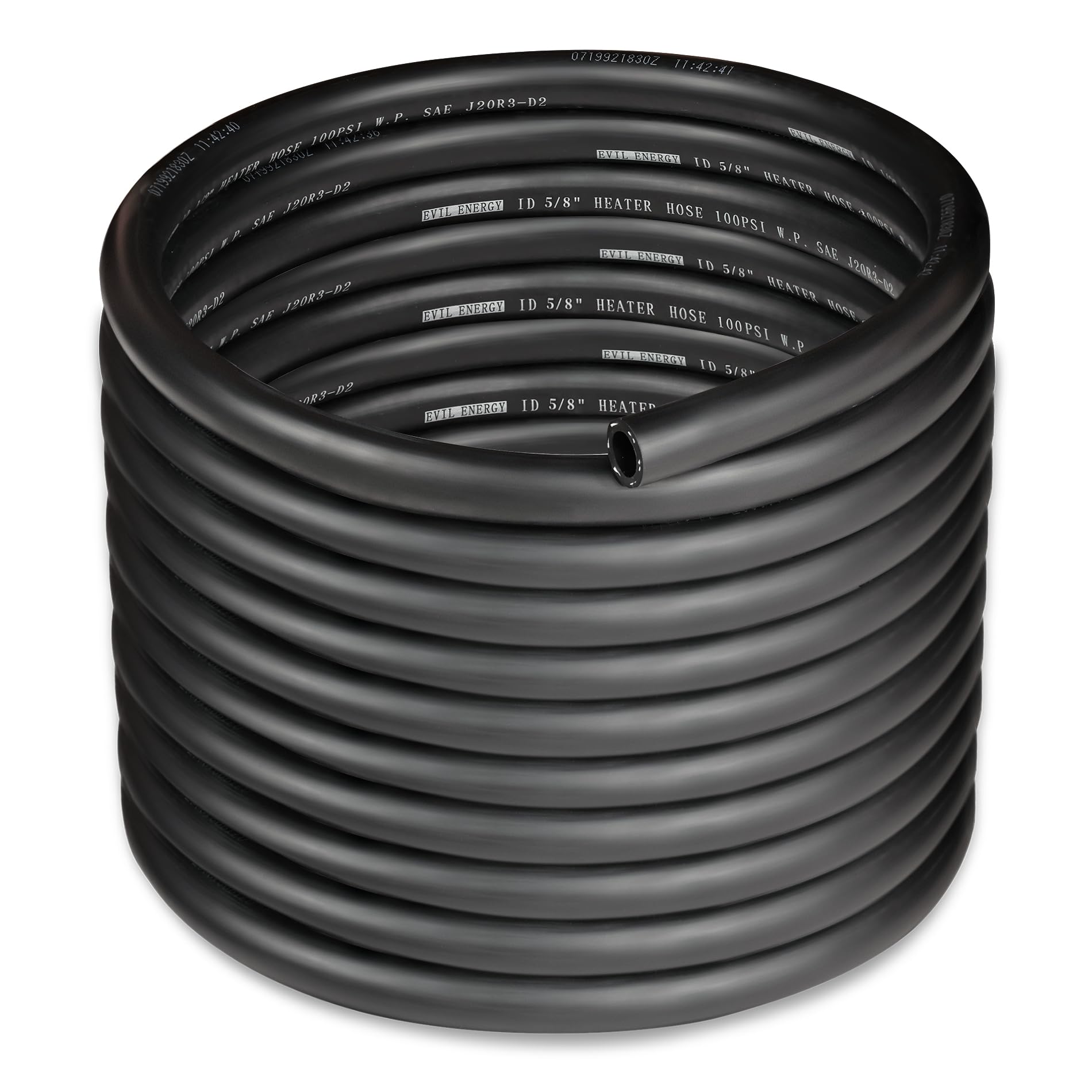 EVIL ENERGY 5/8" Heater Hose 25FT Coolant Radiator SAE 20R3 100PSI