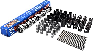 Authentic ELGIN E1840P Sloppy Stage 2 Camshaft Kit | LIFT .585"/.585" | LS7 Style Lifters | Beehive Springs | Push Rods | Billet Steel | FITS Chevrolet LS Gen3 Gen4 4.8 5.3 6.0 6.2 MADE IN USA
